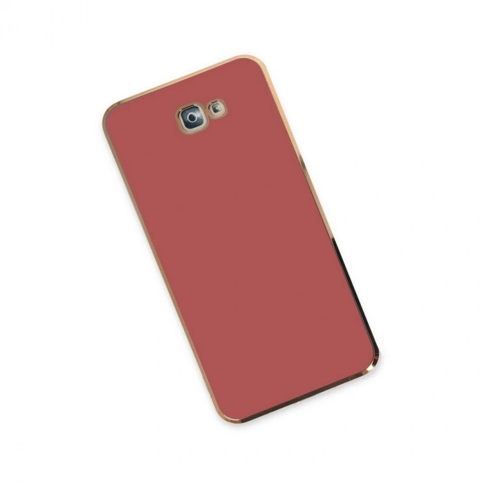 Galaxy J7 Prime Kılıf Volet  - Kırmızı