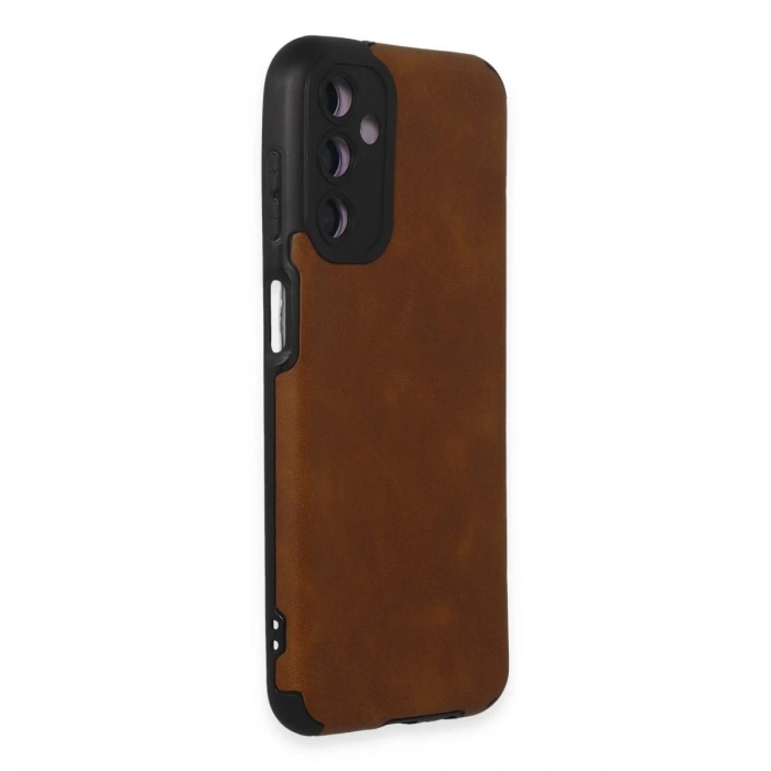 Galaxy M14 5g Kılıf Loop Deri  - Kahverengi
