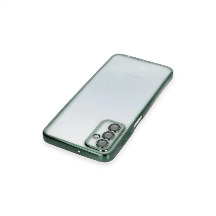 Galaxy M23 Kılıf  Lensli  - Yeşil