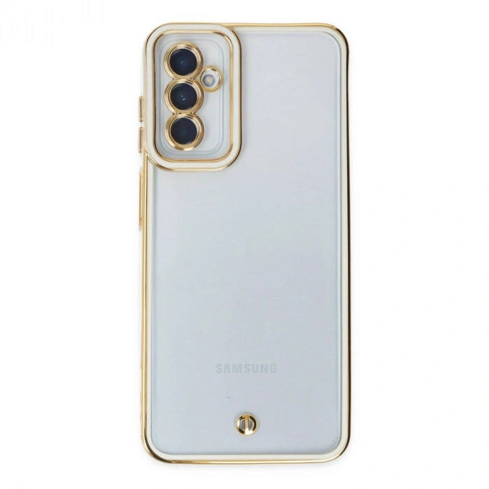 Galaxy M23 Kılıf Liva Lens  - Beyaz
