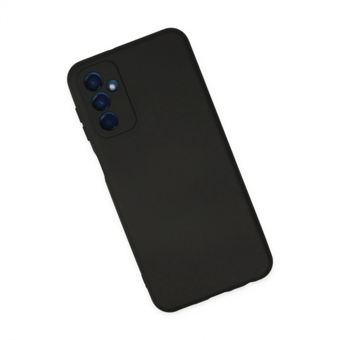 Galaxy M23 Kılıf Nano İçi Kadife  - Siyah