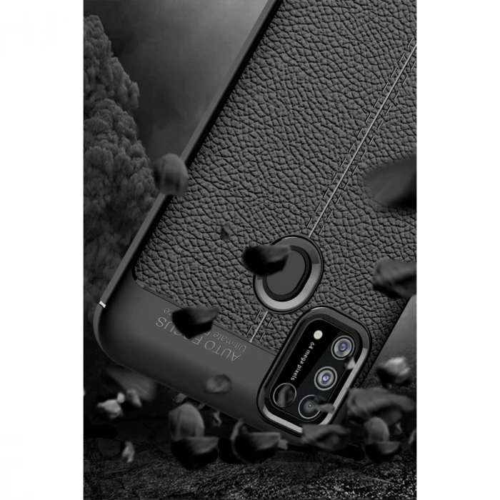 Galaxy M31 Kılıf Auto Fus Kapak - Kırmızı