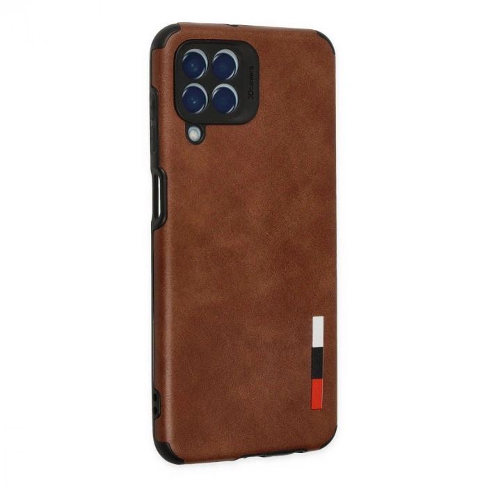 Galaxy M33 Kılıf Loop Deri  - Kahverengi