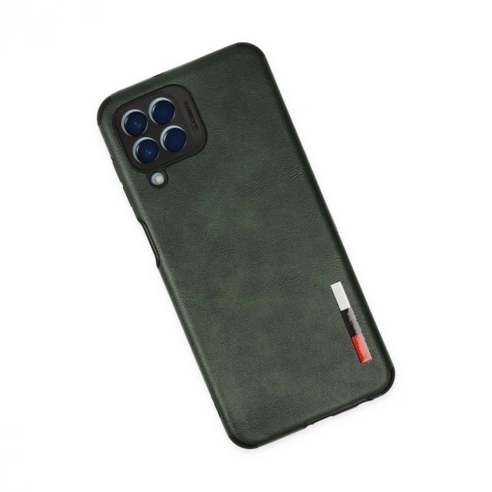 Galaxy M33 Kılıf Loop Deri  - Yeşil