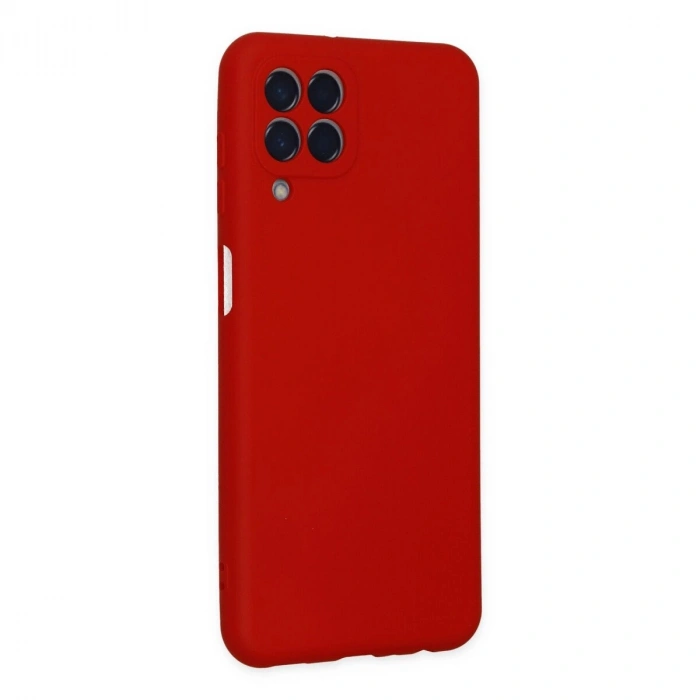 Galaxy M33 Kılıf Nano İçi Kadife  - Kırmızı