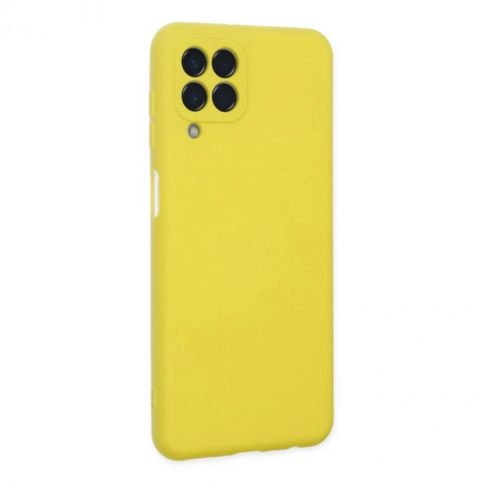 Galaxy M33 Kılıf Nano İçi Kadife  - Sarı