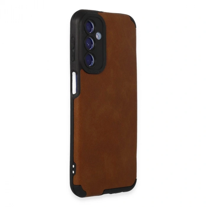 Galaxy M34 5g Kılıf Loop Deri  - Kahverengi