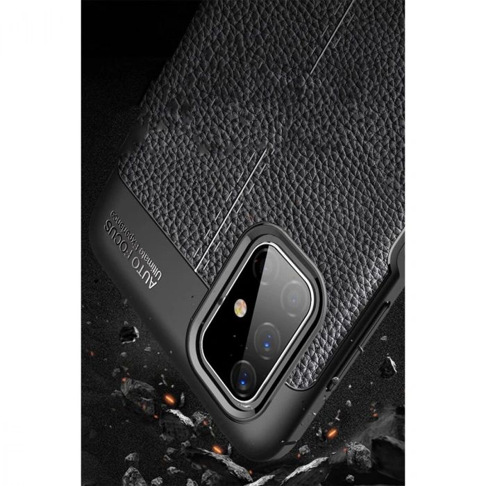 Galaxy M51 Kılıf Auto Fus Kapak - Kırmızı