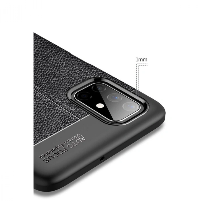 Galaxy M51 Kılıf Auto Fus Kapak - Kırmızı
