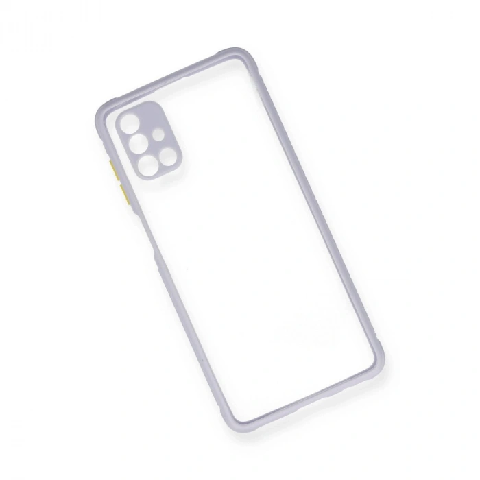 Galaxy M51 Kılıf Miami Şeffaf  - Lila