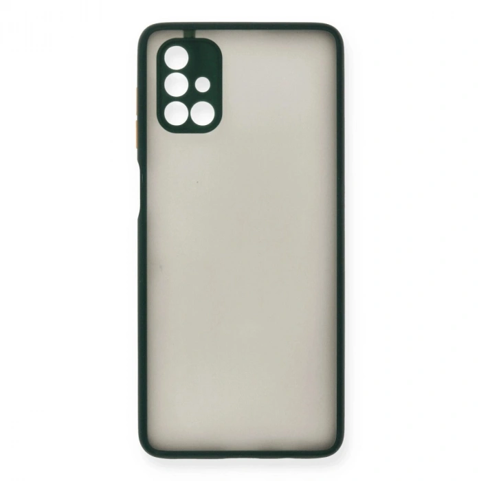 Galaxy M51 Kılıf Montreal  Kapak - Yeşil