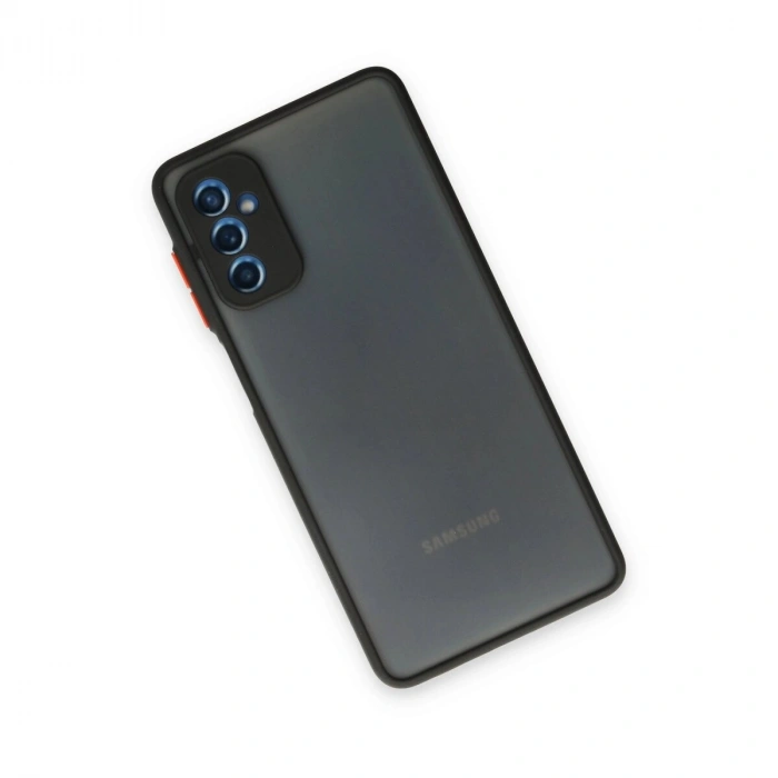 Galaxy M52 5g Kılıf Montreal  Kapak - Siyah