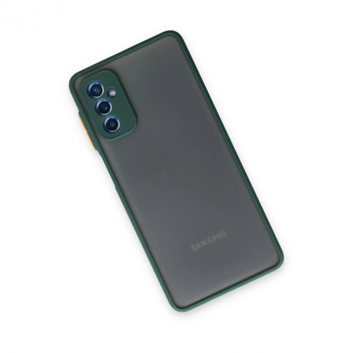 Galaxy M52 5g Kılıf Montreal  Kapak - Yeşil