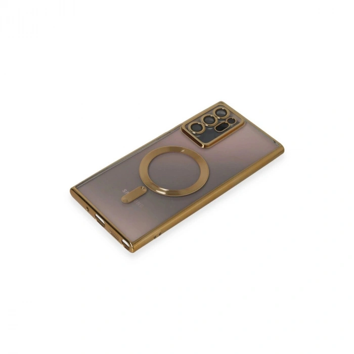 Galaxy Note 20 Ultra Kılıf Kross Magneticsafe Kapak - Gold