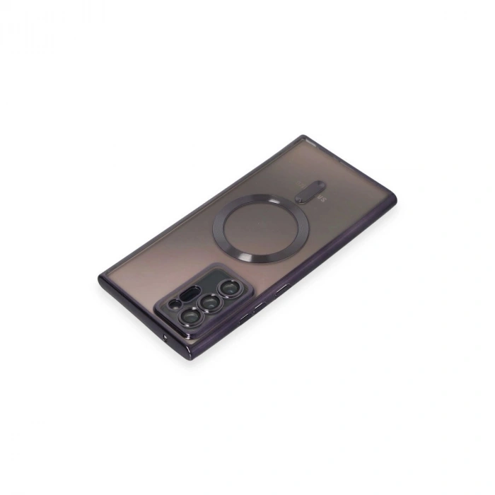 Galaxy Note 20 Ultra Kılıf Kross Magneticsafe Kapak - Mor