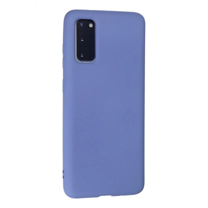 Galaxy S20 Kılıf Nano İçi Kadife  - Lila