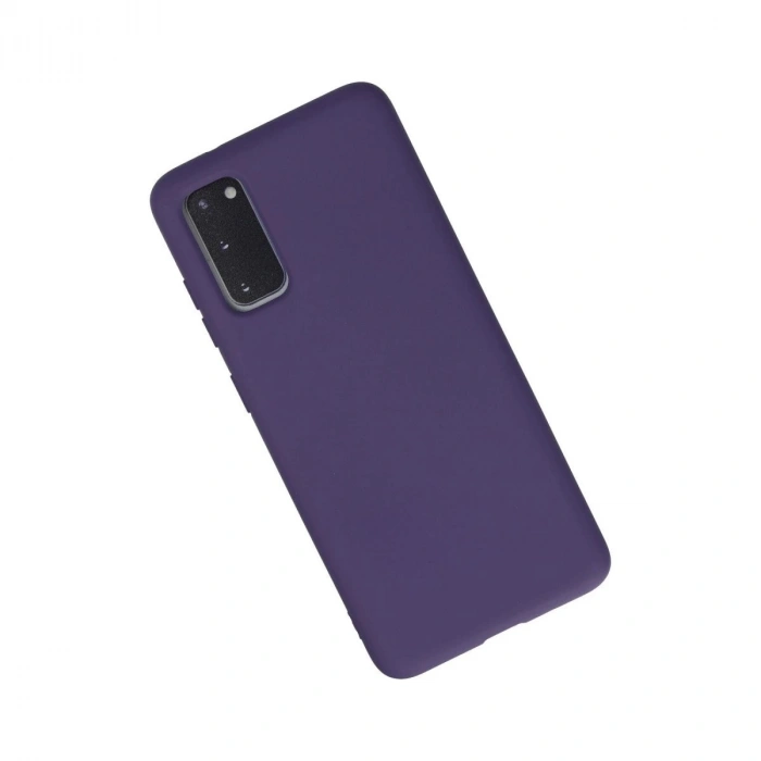 Galaxy S20 Kılıf Nano İçi Kadife  - Mor