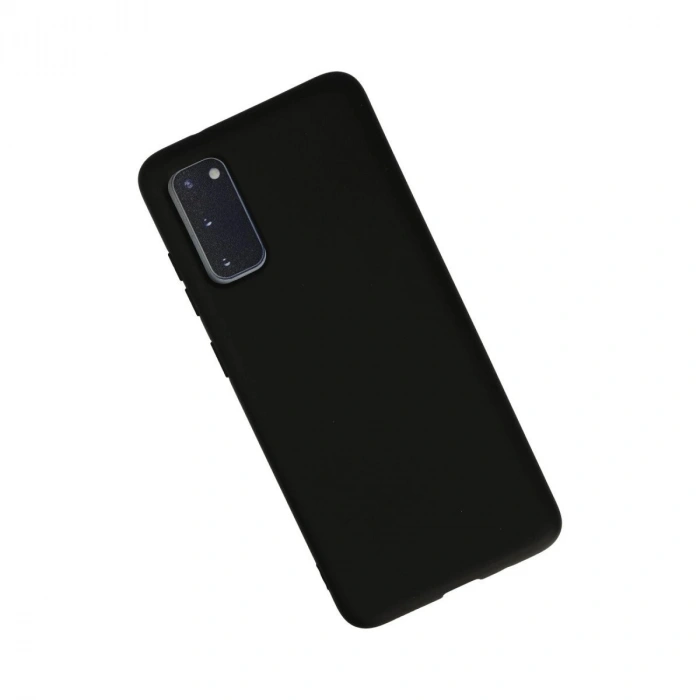 Galaxy S20 Kılıf Nano İçi Kadife  - Siyah