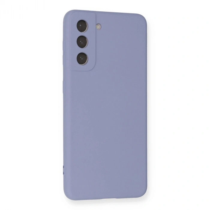 Galaxy S21 Kılıf Nano İçi Kadife  - Lila