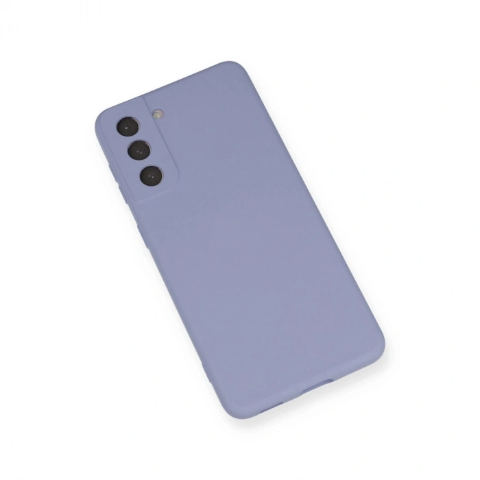 Galaxy S21 Kılıf Nano İçi Kadife  - Lila