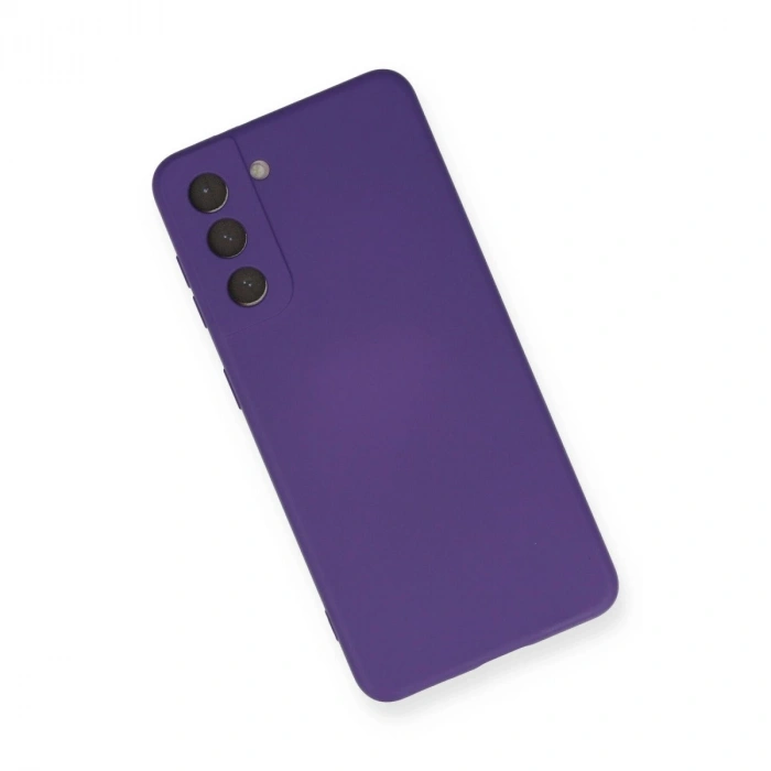 Galaxy S21 Kılıf Nano İçi Kadife  - Mor