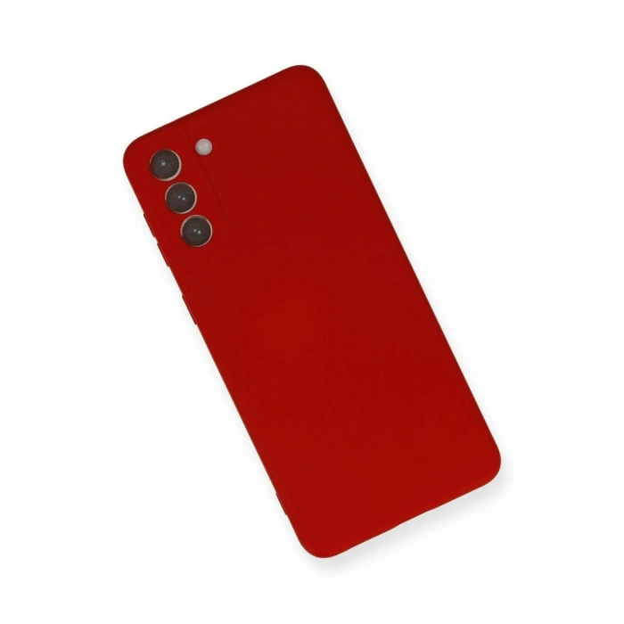 Galaxy S21 Plus Kılıf Nano İçi Kadife  - Kırmızı