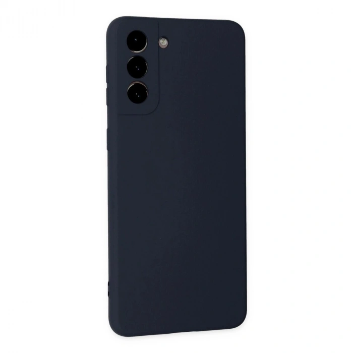 Galaxy S21 Plus Kılıf Nano İçi Kadife  - Lacivert