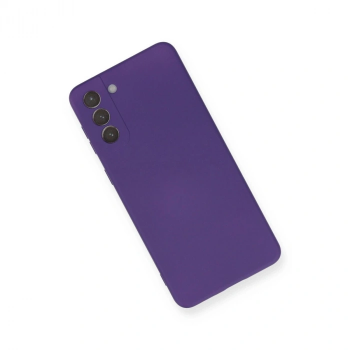 Galaxy S21 Plus Kılıf Nano İçi Kadife  - Mor