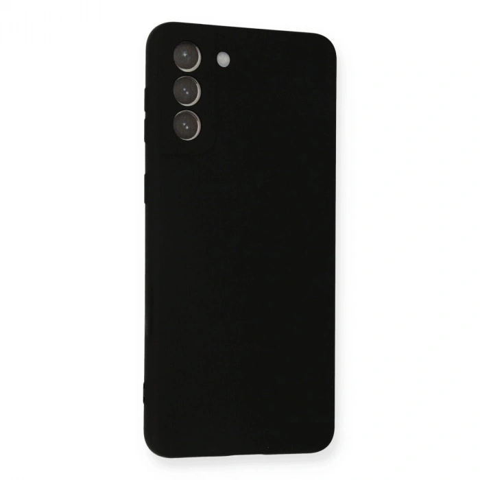 Galaxy S21 Plus Kılıf Nano İçi Kadife  - Siyah