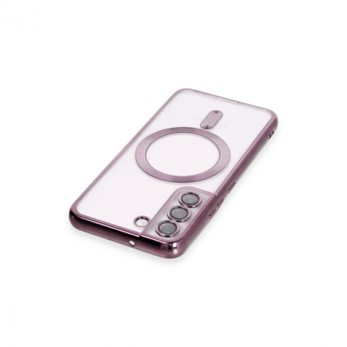 Galaxy S22 Kılıf Kross Magneticsafe Kapak - Mor