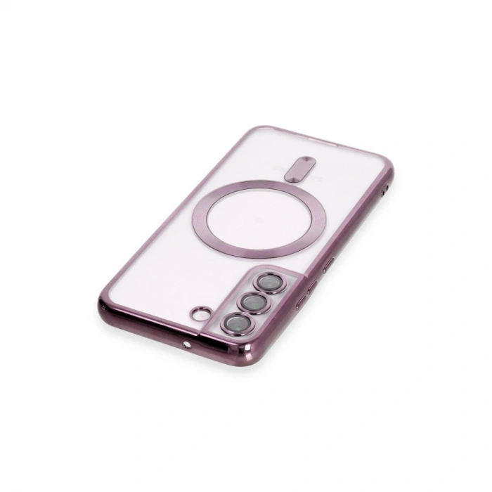 Galaxy S22 Kılıf Kross Magneticsafe Kapak - Mor