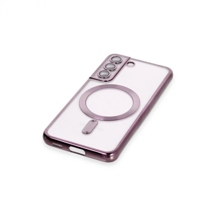 Galaxy S22 Kılıf Kross Magneticsafe Kapak - Mor
