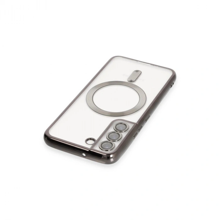 Galaxy S22 Kılıf Kross Magneticsafe Kapak - Siyah