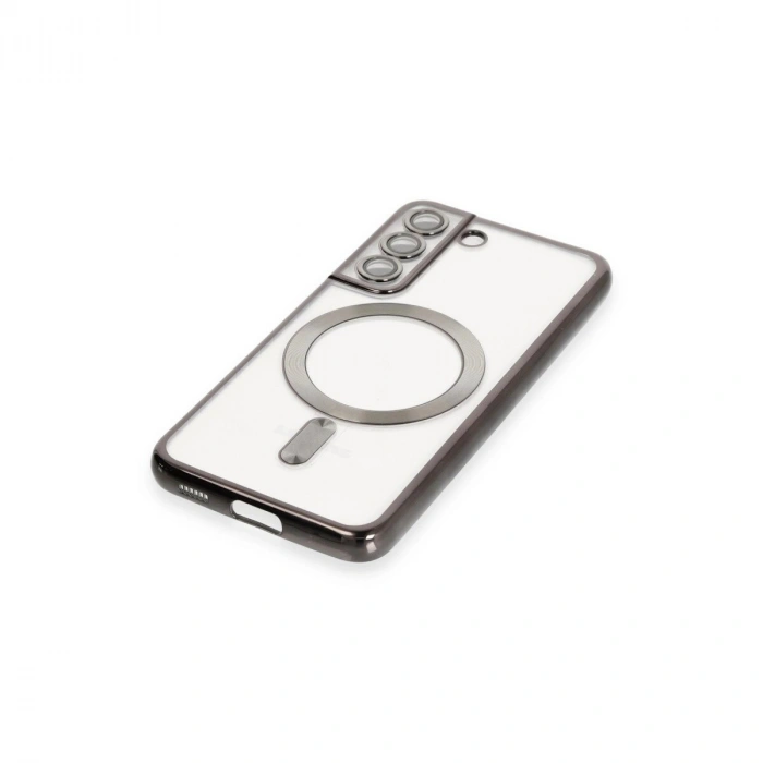 Galaxy S22 Kılıf Kross Magneticsafe Kapak - Siyah
