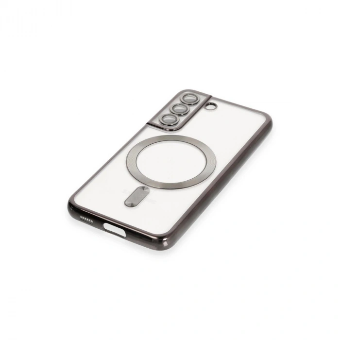 Galaxy S22 Kılıf Kross Magneticsafe Kapak - Siyah