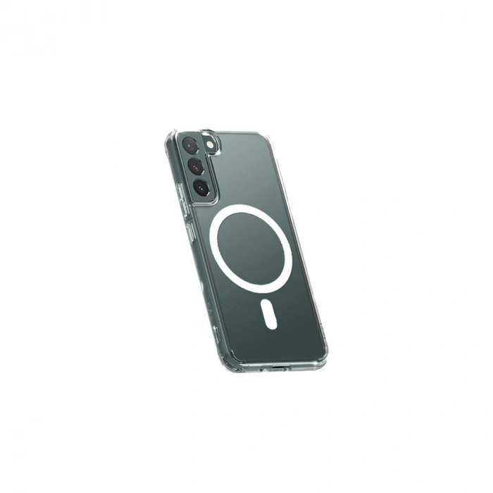 Galaxy S22 Kılıf Magneticsafe Şeffaf  - Şeffaf