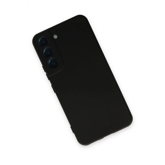 Galaxy S22 Kılıf Nano İçi Kadife  - Siyah