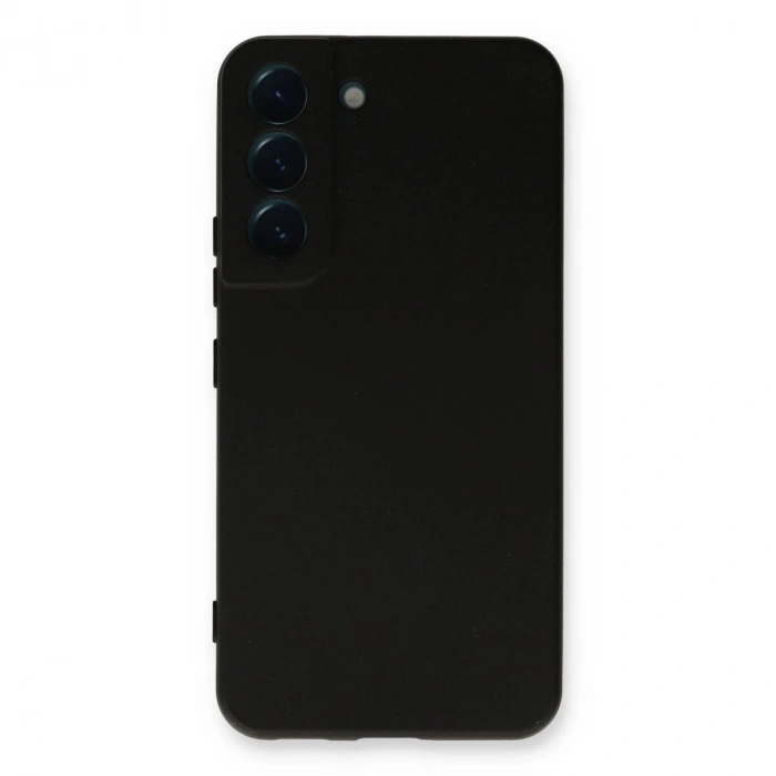 Galaxy S22 Plus Kılıf Nano İçi Kadife  - Siyah