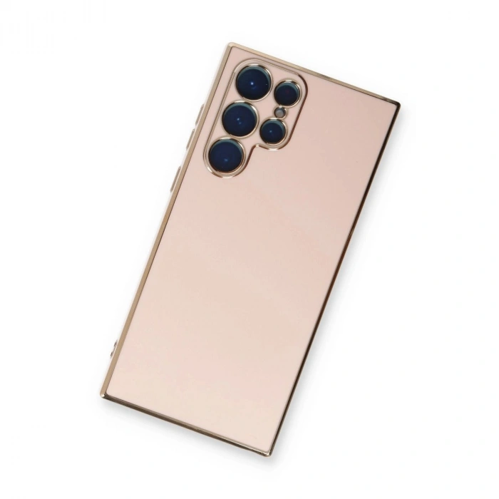 Galaxy S22 Ultra Kılıf Volet  - Pembe