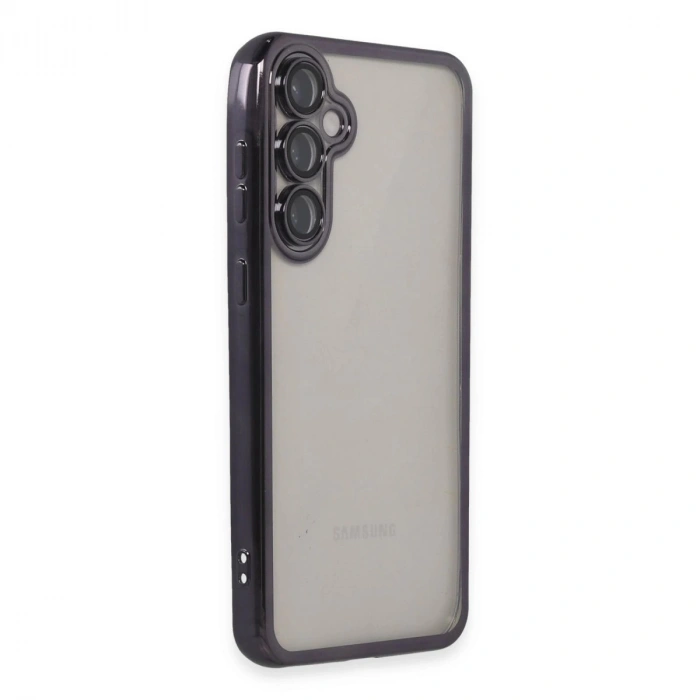 Galaxy S23 Fe Kılıf  Lensli  - Mor