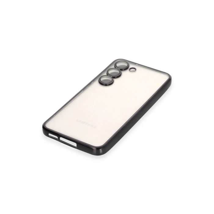 Galaxy S23 Plus Kılıf  Lensli  - Siyah