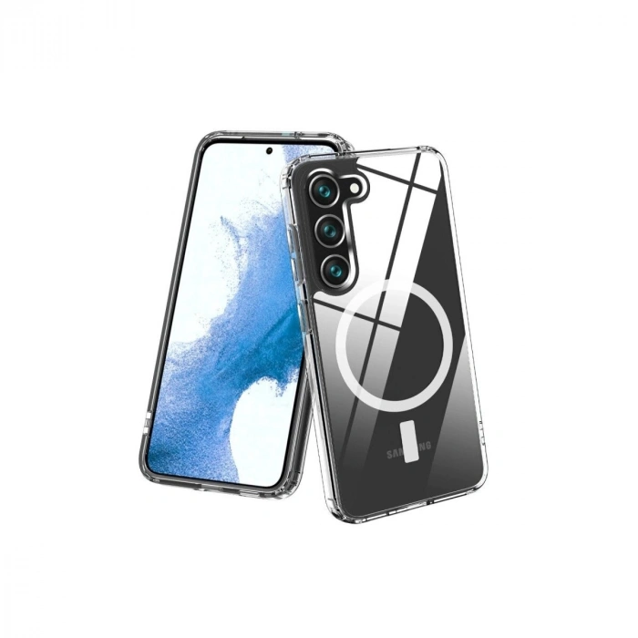 Galaxy S23 Plus Kılıf Magneticsafe Şeffaf  - Şeffaf