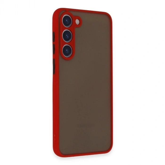 Galaxy S23 Plus Kılıf Montreal  Kapak - Kırmızı