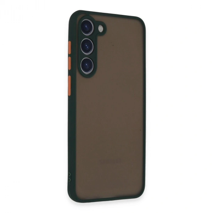 Galaxy S23 Plus Kılıf Montreal  Kapak - Yeşil
