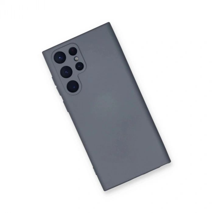 Galaxy S23 Ultra Kılıf Nano İçi Kadife  - Gri