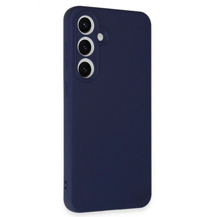 Galaxy S24 Fe Kılıf Nano İçi Kadife  - Lacivert
