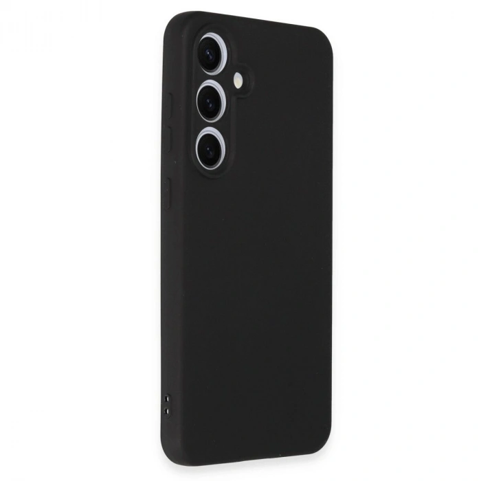 Galaxy S24 Fe Kılıf Nano İçi Kadife  - Siyah