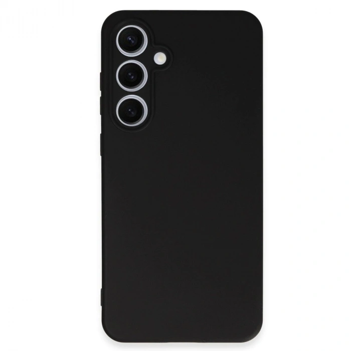 Galaxy S24 Fe Kılıf Nano İçi Kadife  - Siyah