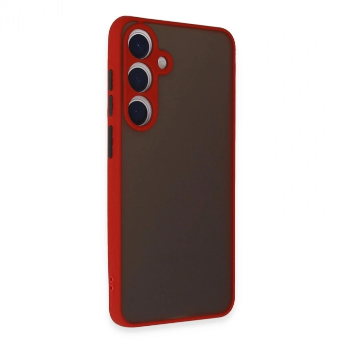 Galaxy S24 Kılıf Montreal  Kapak - Kırmızı