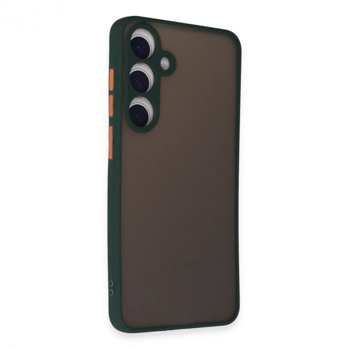 Galaxy S24 Kılıf Montreal  Kapak - Yeşil